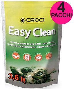 Lettiera Easy Clean 4 confezioni da 7,5 litri cad.