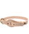 Collare in pelle vegana Pink Round Chic per cani