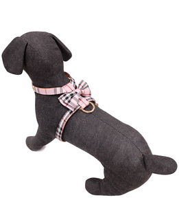 Pettorina per cani modello Tartan Pink