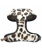 Pettorina in nylon e peluche double face modello Brownie Leopard per cani