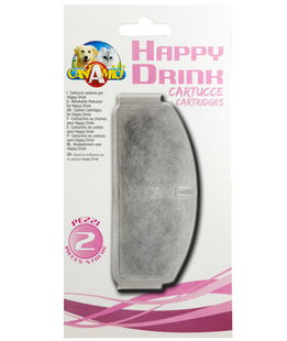 Cartucce carbone per fontana Happy Drink 2 pezzi