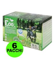 72 Fasce igieniche per cani maschi Eco Dog Nappy S 30-40 cm - 6 pacchi da 12 pezzi cad.