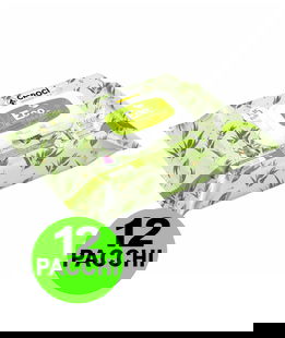 OFFERTA 12 Confezioni da 15 Salviette ciascuna umidificate Eco Oil Essence Geranio-Eucalipto per cani e gatti