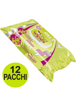 OFFERTA 12 Confezioni da 40 Salviette umidificate alla Citronella