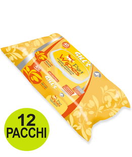 OFFERTA 12 Confezioni da 40 Salviette umidificate Argan