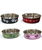 Set 4 ciotole in acciaio Roxy colori assortiti con antiscivolo per cani e gatti - foto 1