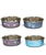 Set 6 ciotole  in acciaio da 750ml Roxy Satin colori assortiti per cani e gatti