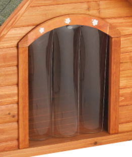 Porta per cuccia modello Chalet per cani