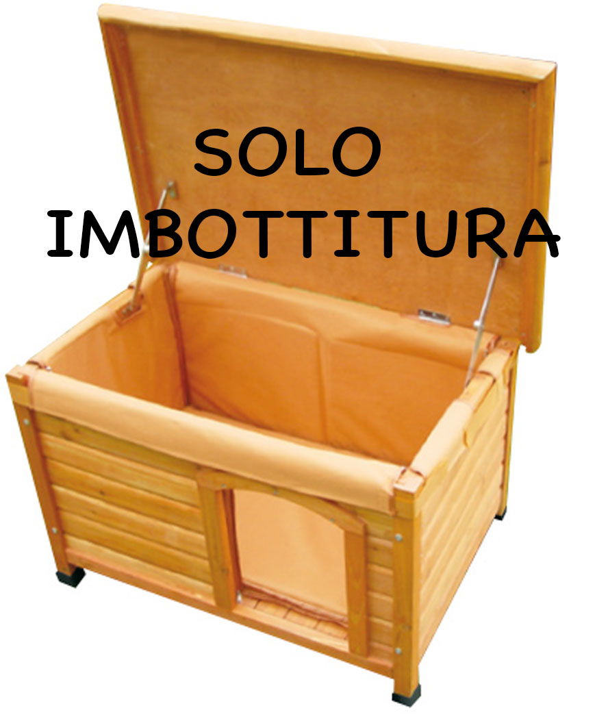 PROMOZIONE Imbottitura per cuccia modello Shelter per cani medium 93x57x52 cm