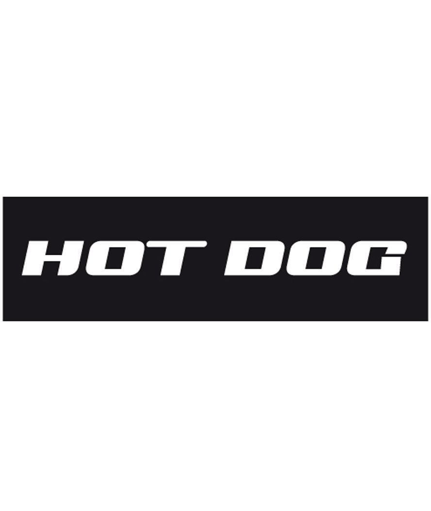Petchs 2 pezzi scritta HOT DOG per pettorina Hiking Basic per cani