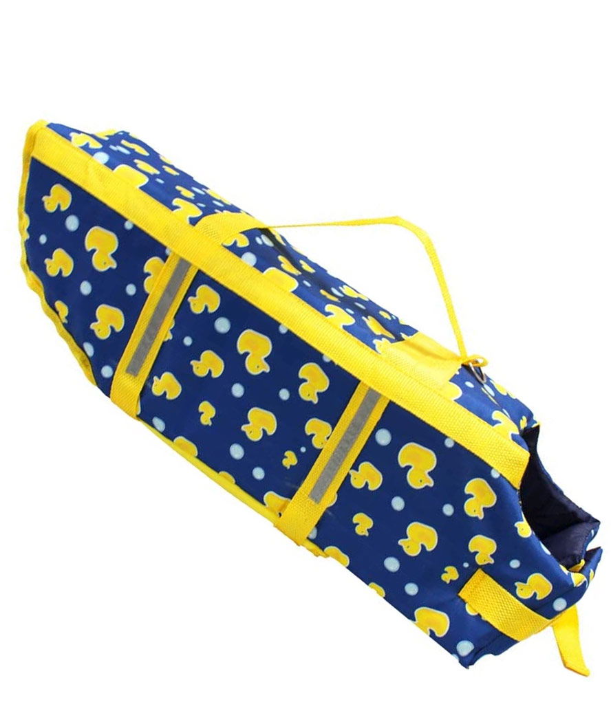 Salvagente modello Moby Duck colore fosforescente per cani 