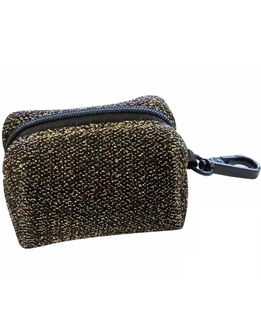 Porta sacchetti glitter modello Goldie per cani