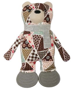 Gioco in peluche modello Boho Bear per cani