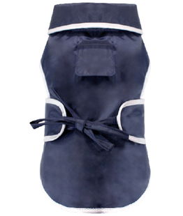 Giubbotto impermeabile con fodera interna in pile modello Sestriere Blu Navy