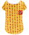 T-shirt con foro per guinzaglio modello Guacamole per cani