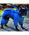 Giacca impermeabile Hiking Padded Tracksuit Blu antivento con fodera in pile e dettagli riflettenti - foto 1