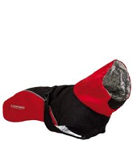 Giacca impermeabile Hiking Nanga Rosso con dettagli riflettenti protegge fino a -10C°