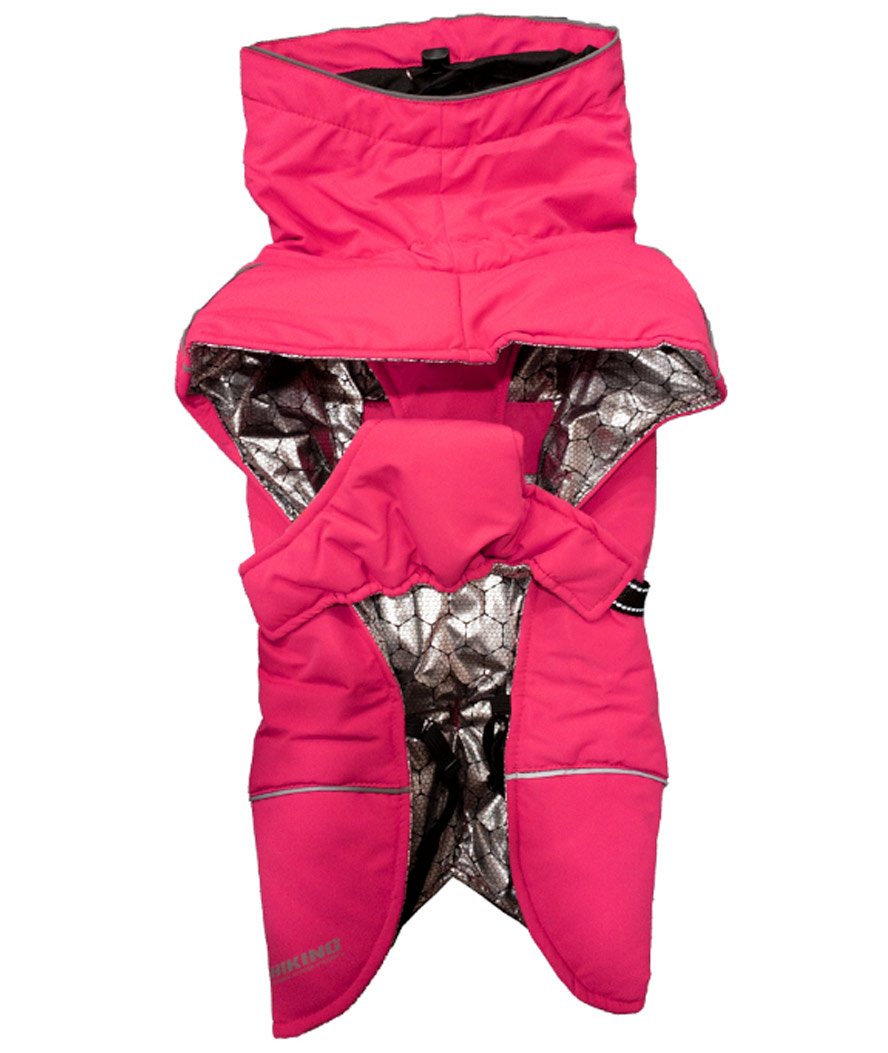 Giacca impermeabile Hiking K2 Fucsia dettagli riflettenti protegge fino a -20C° - foto 1