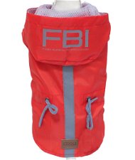 Impermeabile cani VANCOUVER FBI RED