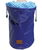 Impermeabile RAINDROP BLUE con cappuccio e foro per guinzaglio per cani 