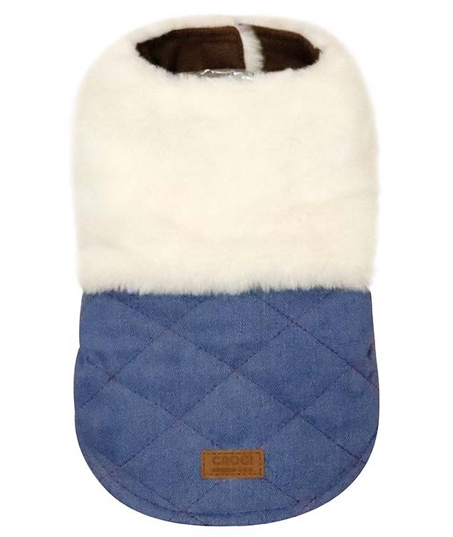 Cappottino in jeans modello Boho Girl per cani