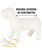 Maglione con collo alto e fodera interna in peluches rubino modello Winter Trail per cani - foto 3