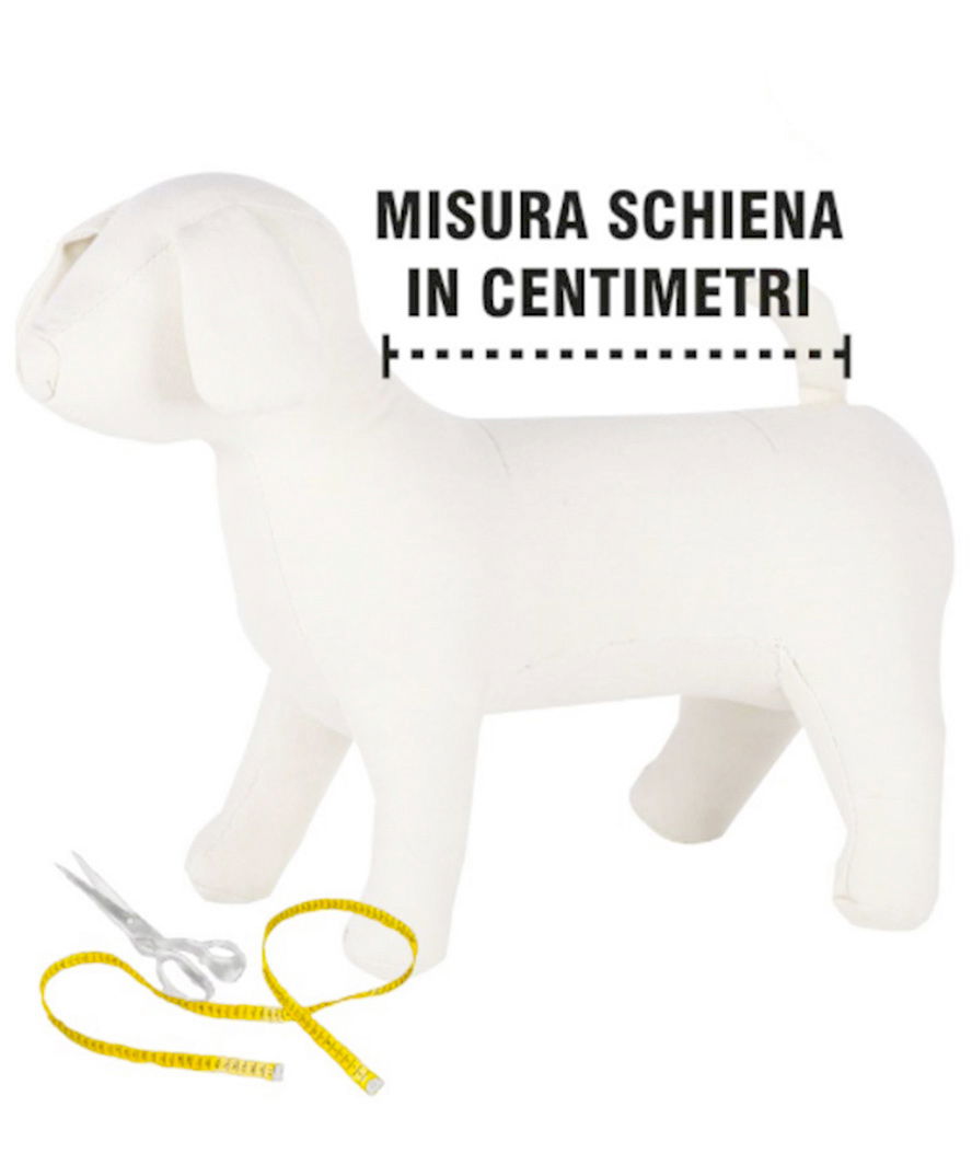 Maglione con collo alto e fodera interna in peluches rubino modello Winter Trail per cani - foto 3