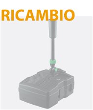 Ricambio Testata UVC e pompa per Pond compact filter set 2000