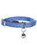 Collare in nylon blu con campanello modello Chat per gatti