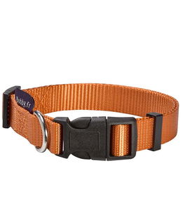 Collare in nylon arancione modello Access per cani