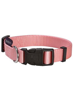 Collare in nylon rosa modello Access per cani