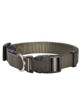 Collare in nylon grigio modello Access per cani