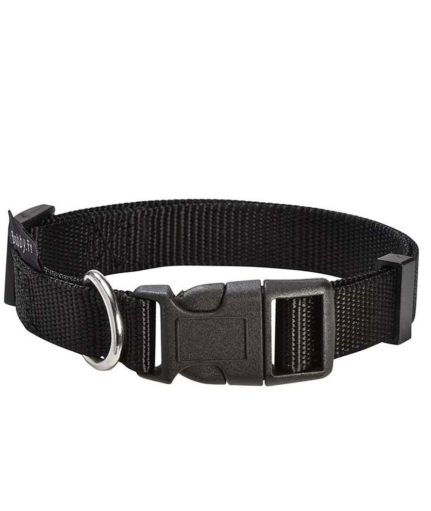 Collare in nylon nero modello Access per cani