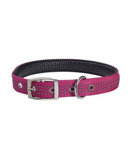 Collare in nylon fucsia modello Renfort per cani