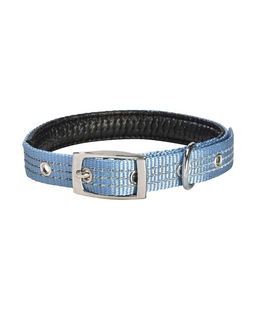 Collare in nylon blu modello Renfort per cani