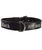 Collare in similpelle nero con fibbia con scritta Rock My Dog per cani