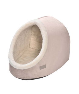 Cuccia Igloo rosa modello Boheme per cani e gatti