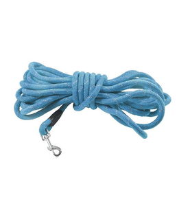 Guinzaglio tubolare in nylon blu modello Walk per cani