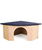 Casetta Wood Corner per roditori 29x13x21 cm