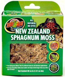 Muschio sfagno New Zealand 150 gr Zoo Med