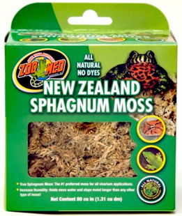 Muschio sfagno New Zealand 150 gr Zoo Med