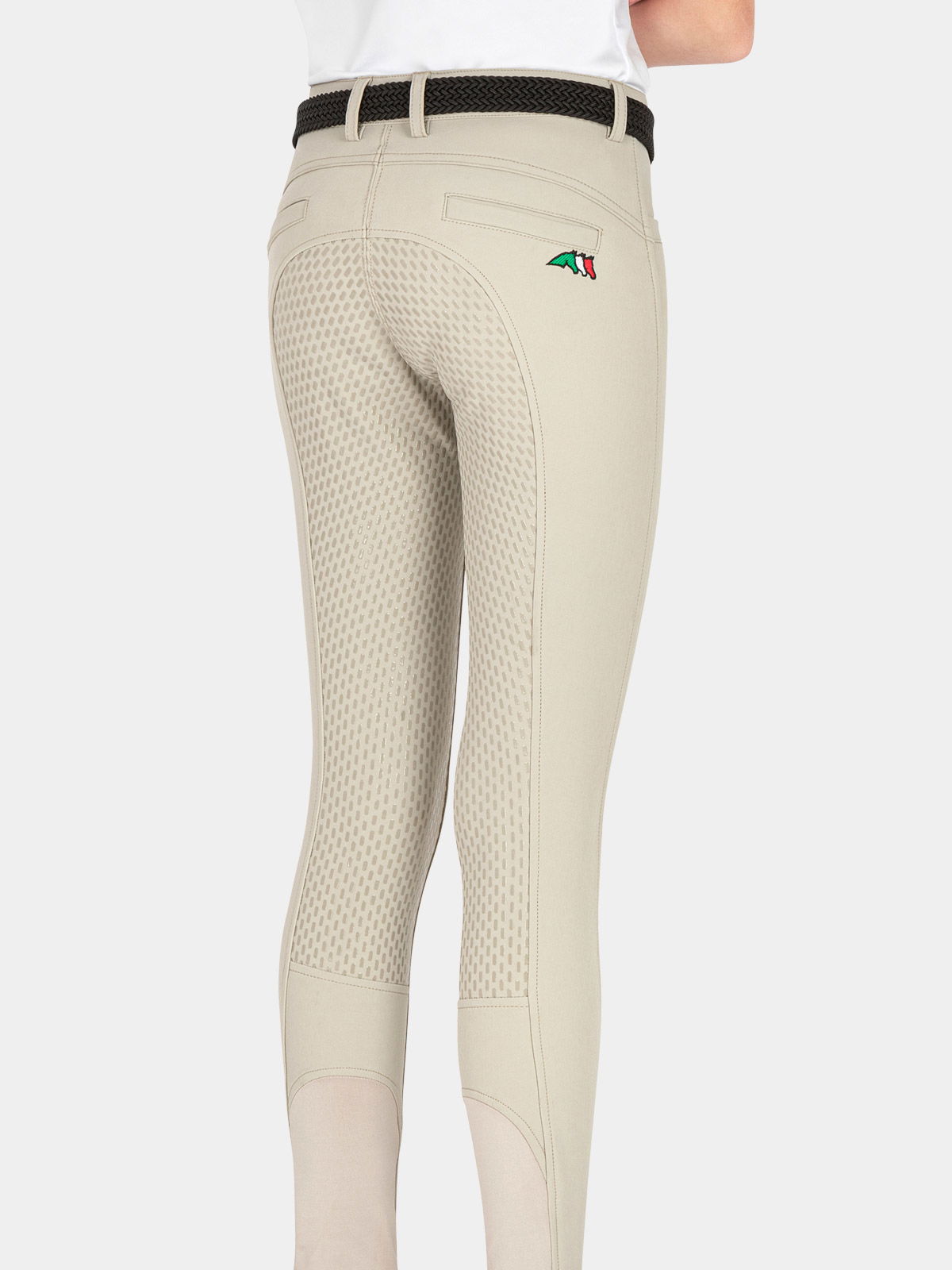 Pantaloni Equiline bambina con full grip modello Jaklink  - foto 3