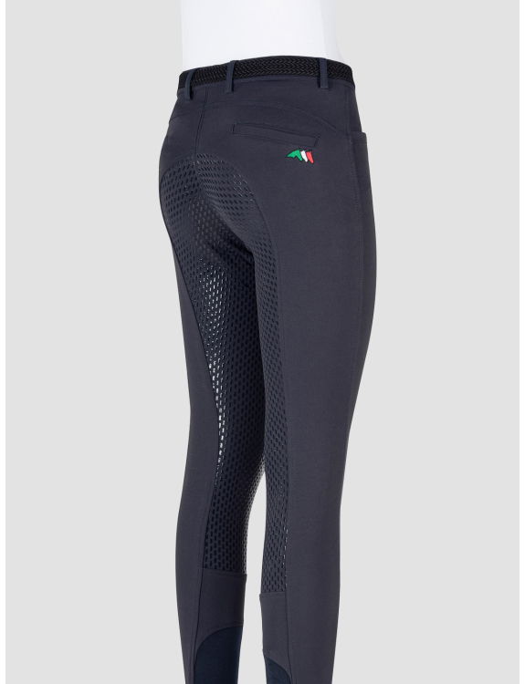 Pantaloni Equiline bambina con full grip modello Jaklink  - foto 7