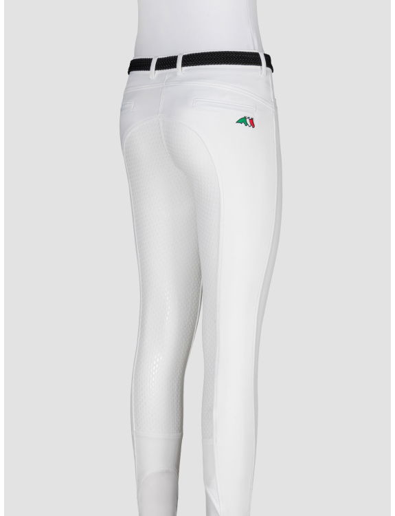 Pantaloni Equiline bambina con full grip modello Jaklink  - foto 9