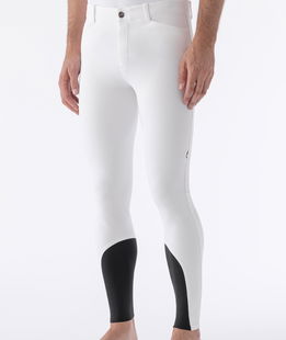 Pantalone uomo con grip al ginocchio Equiline Willow