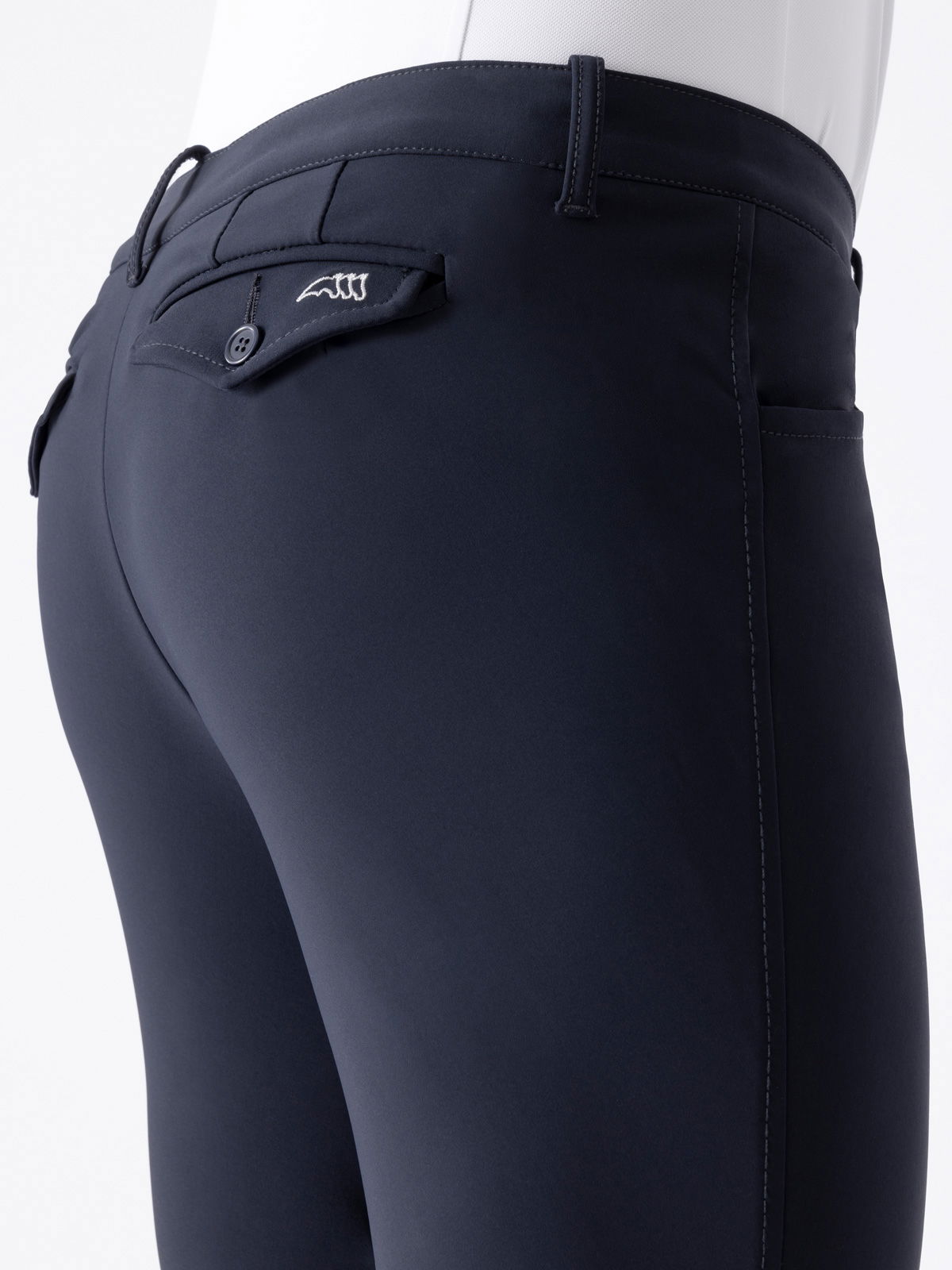 Pantalone Equiline uomo grip al ginocchio comfort fit modello Albertk B-Move  - foto 2