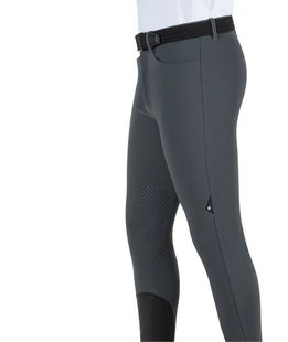 Pantalone uomo con grip al ginocchio Equiline Grentk B-Move