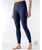 Leggings invernali donna Equiline da equitazione con micro pile e grip ginocchio modello Cirtek