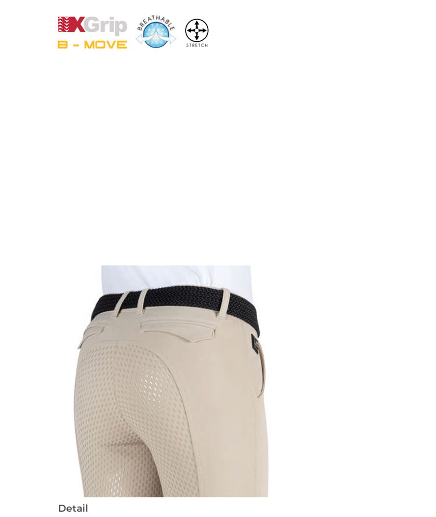 Pantalone Equiline donna full grip modello Julik B-Move  - foto 2