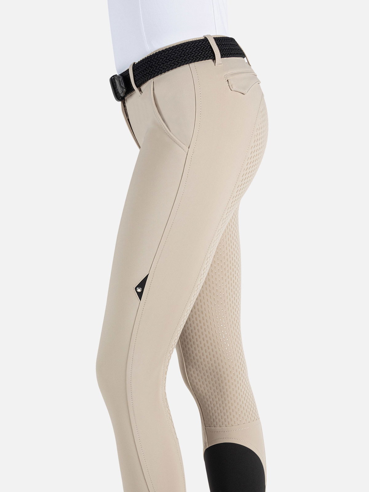 Pantalone Equiline donna full grip modello Julik B-Move  - foto 3